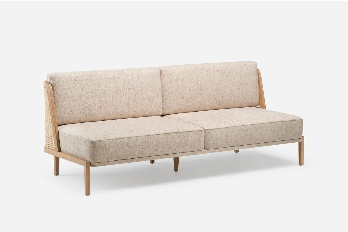 Throne Sofa - Rattan 1