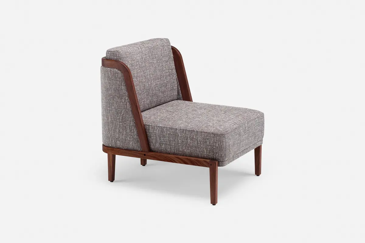 Throne Lounge Chair - Upholstered 1