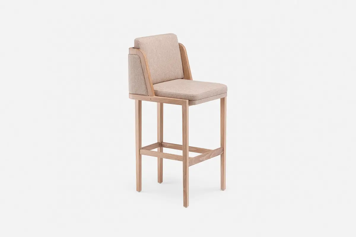 Throne Bar Stool - Upholstered 1