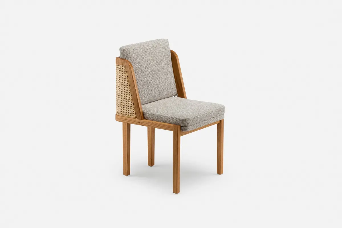 Throne Dining Chair - Rattan 1