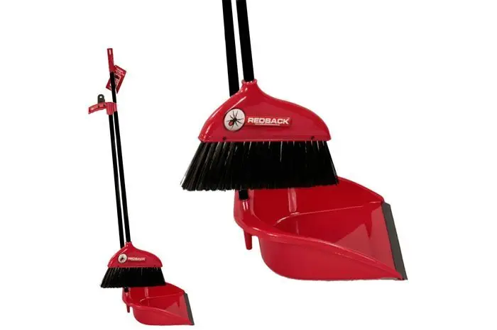 Upright Dust Pan Set 78Cm Long Handle 1