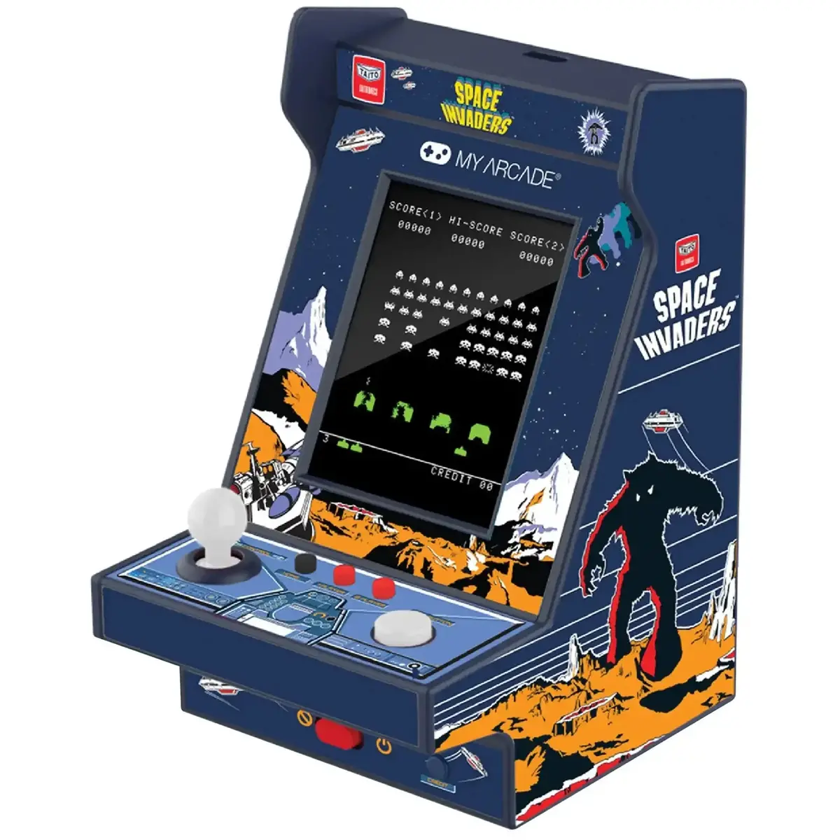 My Arcade - Space Invaders Nano Player Pro Dgunl-7005 - Kolekcjonerska Konsola Do Gier Retro 1