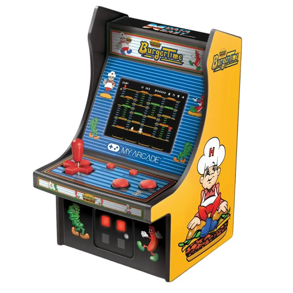My Arcade - Burger Time Micro Player Dgunl-3203 - Kolekcjonerska Konsola Do Gier 1