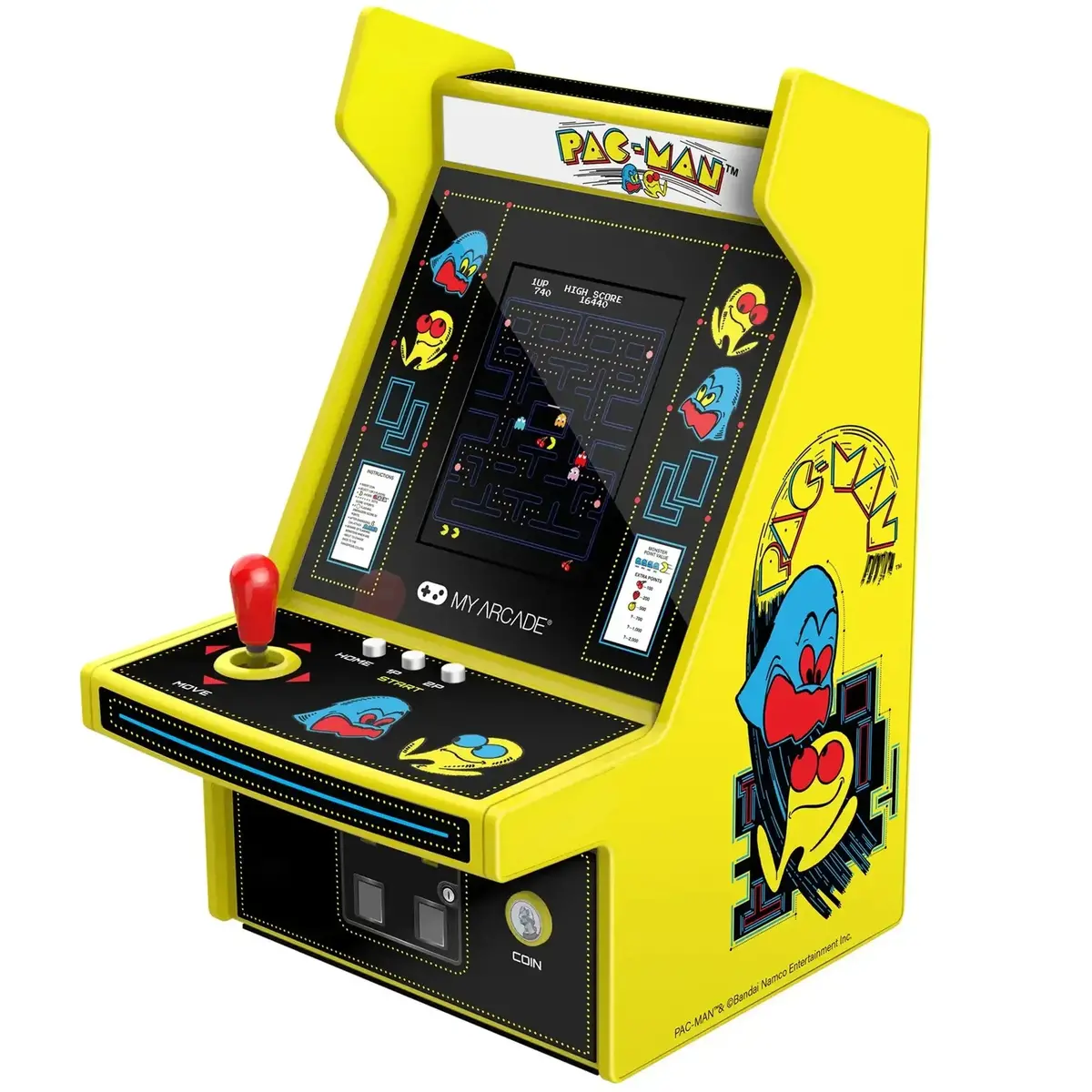 My Arcade - Pac-Man Micro Player Pro Dgunl-4194 - Kolekcjonerska Konsola Do Gier Retro 1