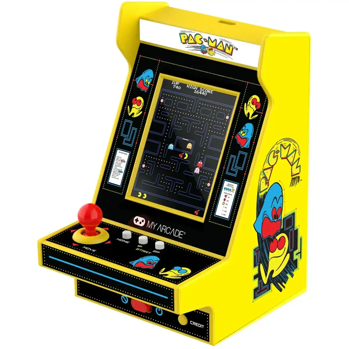 My Arcade - Pac-Man Nano Player Pro Dgunl-4196 - Kolekcjonerska Konsola Do Gier Retro 1