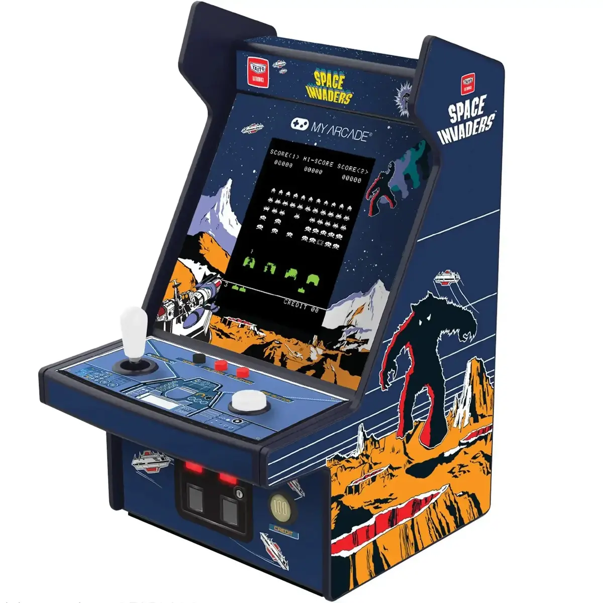 My Arcade - Space Invaders Micro Player Pro Dgunl-7004 - Kolekcjonerska Konsola Do Gier Retro 1