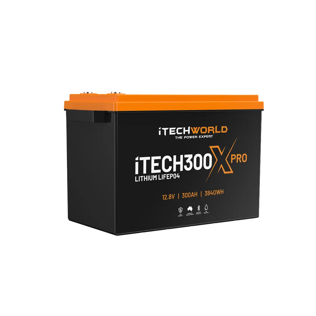Itech300x Pro | Deep Cycle Lithium Battery | With Bluetooth Lifepo4 300Ah 1