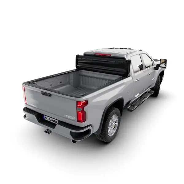 Worksport Pro Vinyl Quad Fold Sc4 Pro 6'6" Fits 2019-23 Chevrolet Silverado/Gmc Sierra 1500 W/O Side Storage Boxes Standard Bed 1