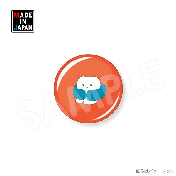 32Itmr009　缶バッジ32㎜　市村ゆり　シラタマ 1