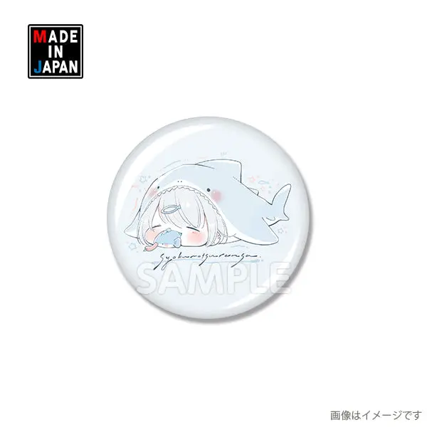 32Tefu006　缶バッジ　てふてふ 1