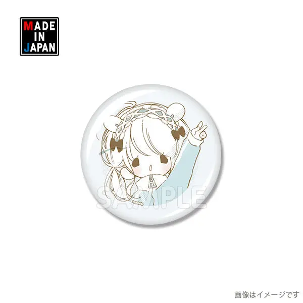32Tefu001　缶バッジ　てふてふ 1