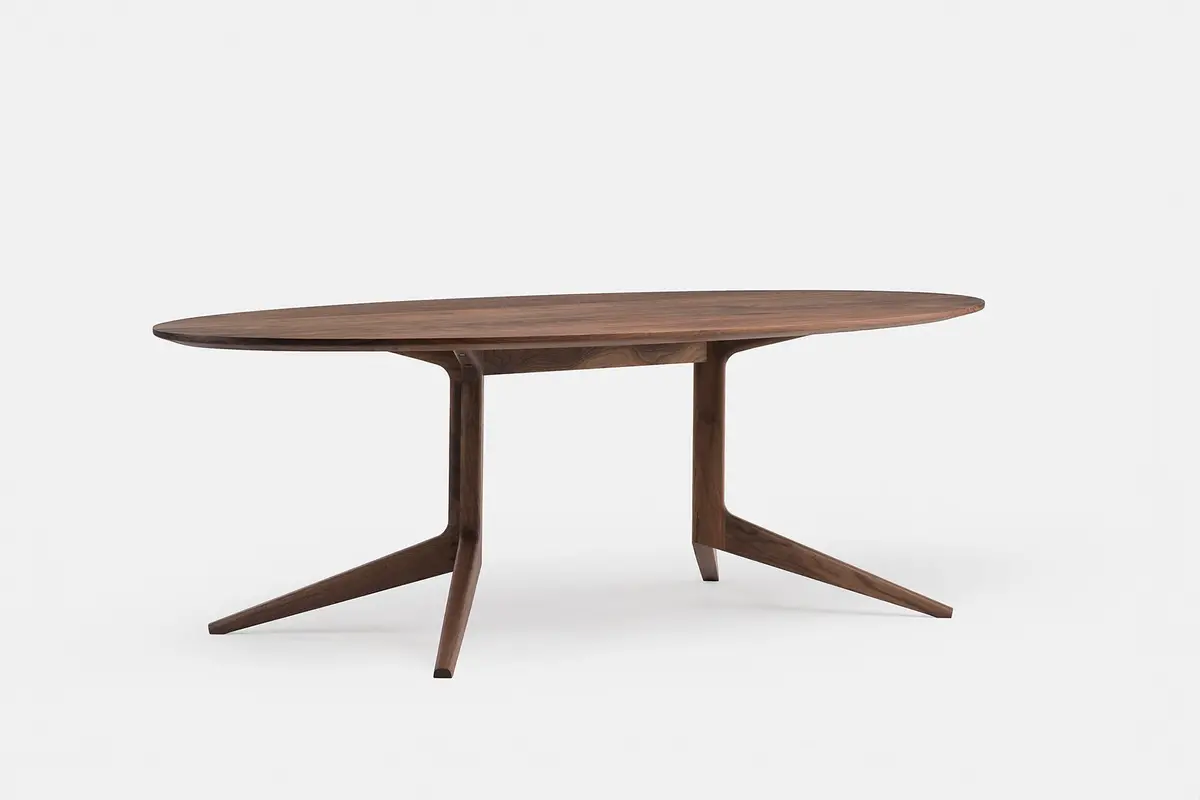 Light Oval Table 3
