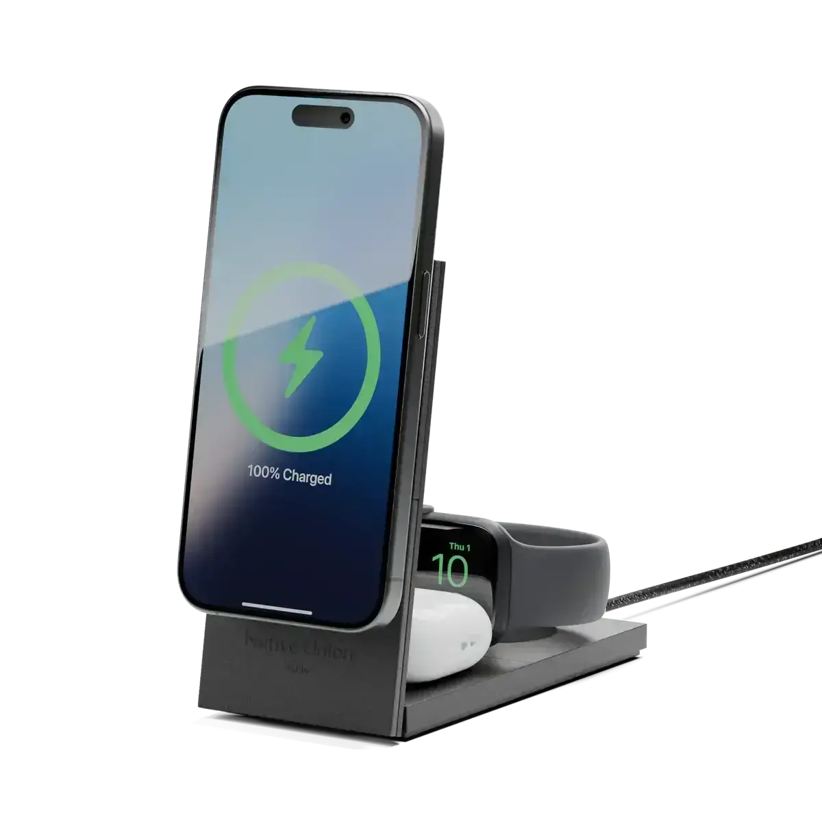 Native Union - Rise 3-In-1 Magnetic Wireless Charger - Magnetyczna Ładowarka Bezprzewodowa 1