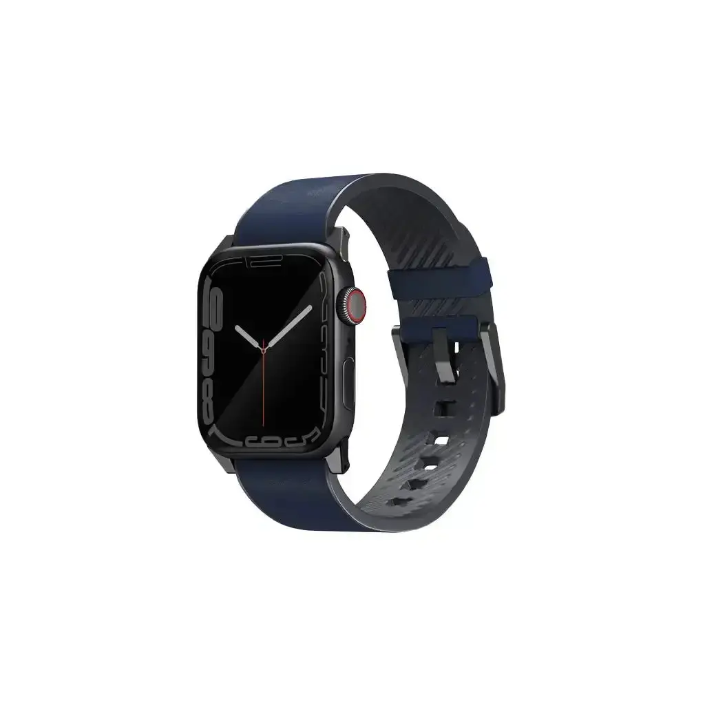 Uniq - Straden Leather Strap - Skórzany Wodoodporny Pasek Do Apple Watch 3