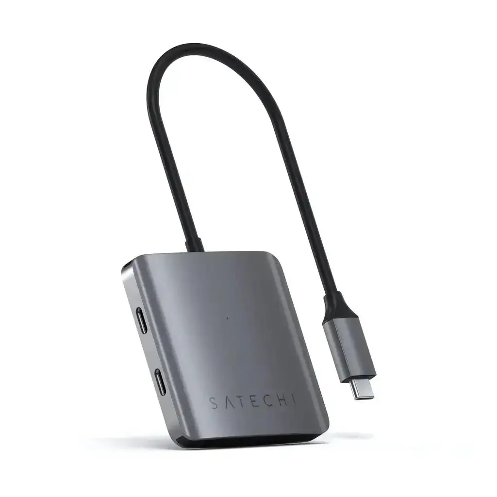 Satechi - 4-Port Usb-C Hub - Poczwórny Adapter Usb-C 1