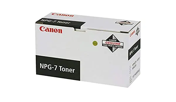 Original Canon Toner Cartridge Npg-7 Used For Canon Np-6025 1
