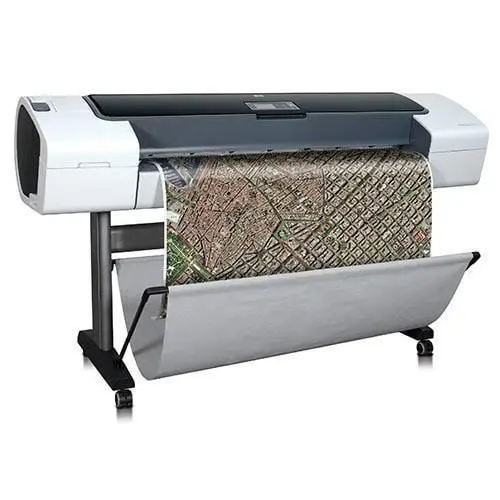 Pre-Owned 44" Hp Designjet T1120 Hd Large Format Inkjet Color Printer Wide Format Plotter 1