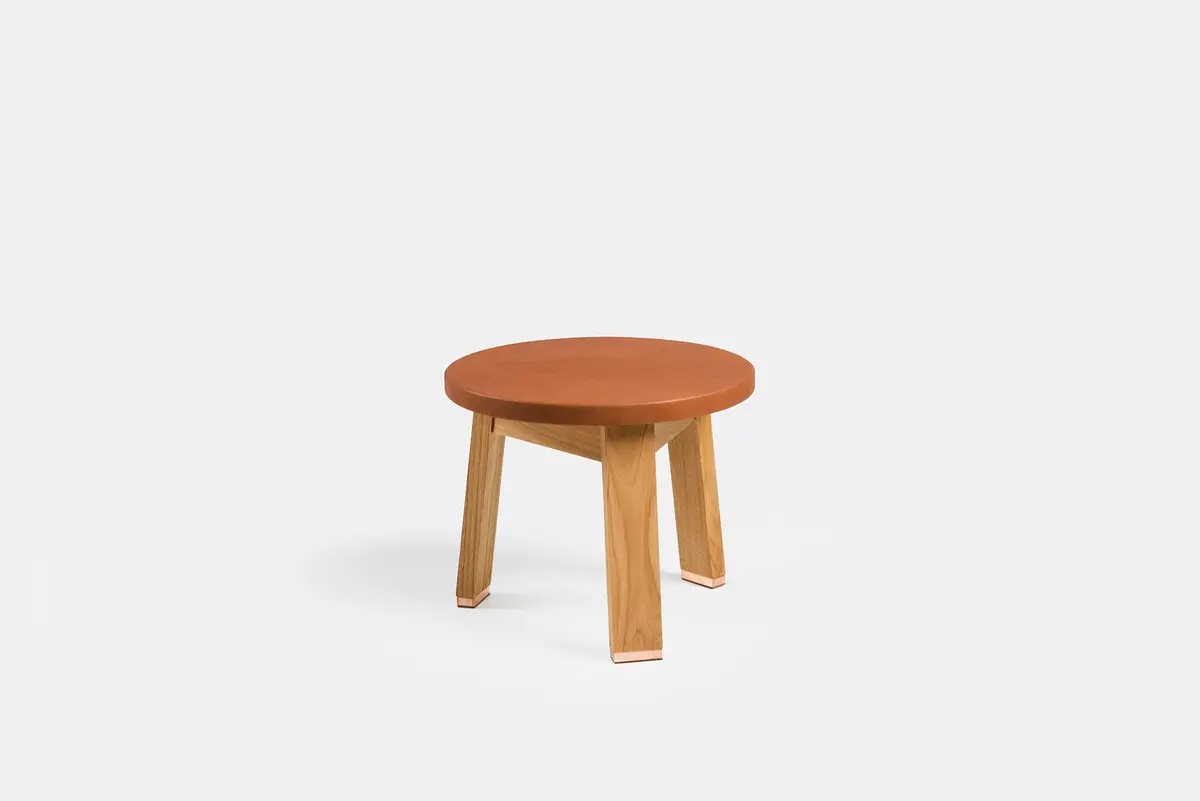 Low Stool Upholstered 1