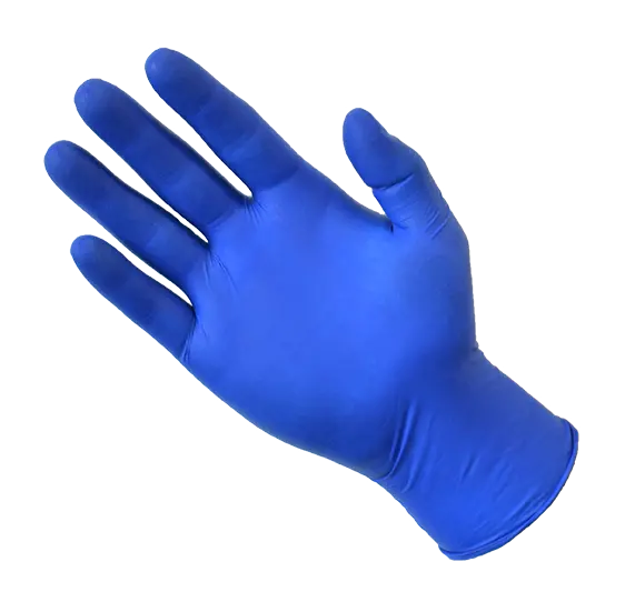 Blue Nitrile - Powder Free 1