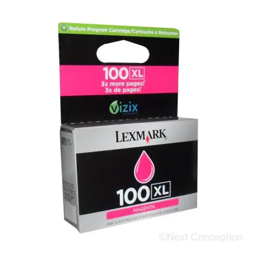 14N1070 Lexmark #100Xl Magenta Amer 600 Pages Yield (14N1055 1