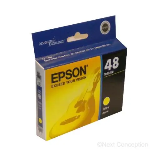 T048420s Stylus Photo R300/R300m/Rx500 Yellow 1