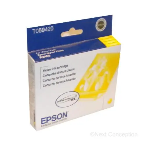 T059420 Stylus Photo R2400 Ink Cartridge  Yellow 1