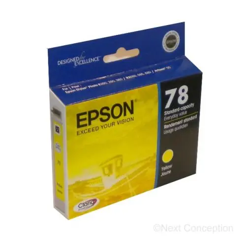 T078420s Epson  Claria Hidef Ink Yellow 1