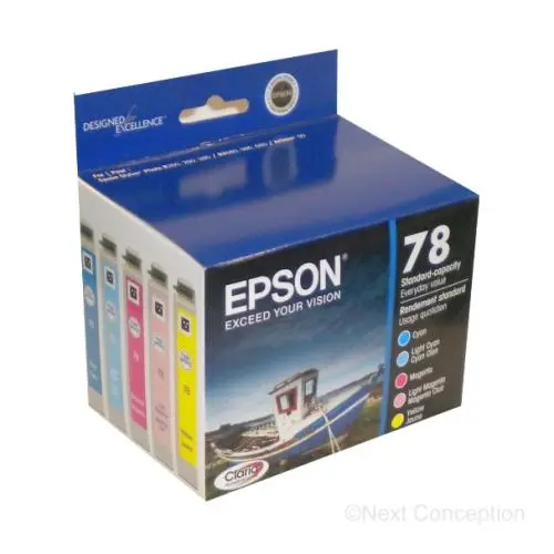 T078920s Epson  Claria Hidef Ink Multipack 1