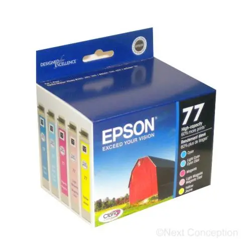 T077920s High Capacity Ink Multipack (C/M/Y/Lc/Lm) 1