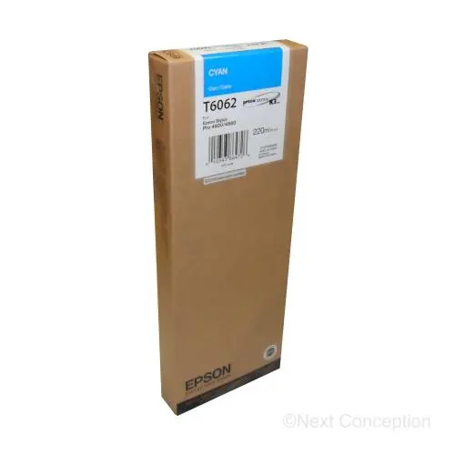 T606200 Epson Ultrachrome Cyan K3 Stylus Pro 4800 & 4880 220 1