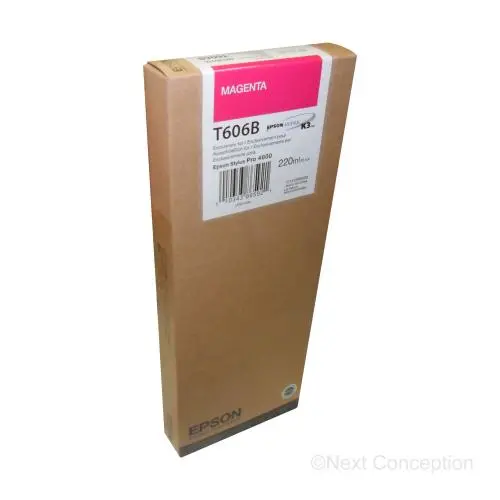 T606b00 Epson Ultrachrome Magenta K3 Stylus Pro 4800 220Ml 1