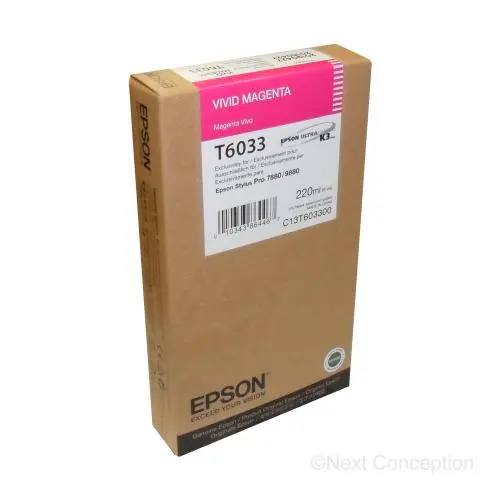 T603300 Epson Ultrachrome Vivid Magenta K3 For Stylus Pro 78 1