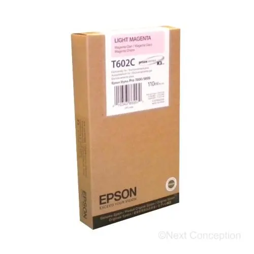 T602c00 Epson Ultrachrome Light Magenta K3 For Stylus Pro 78 1