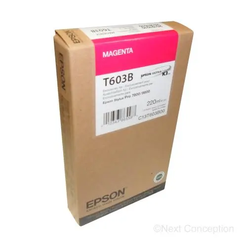 T603b00 Epson Ultrachrome Magenta K3 For Stylus Pro 7800/980 1