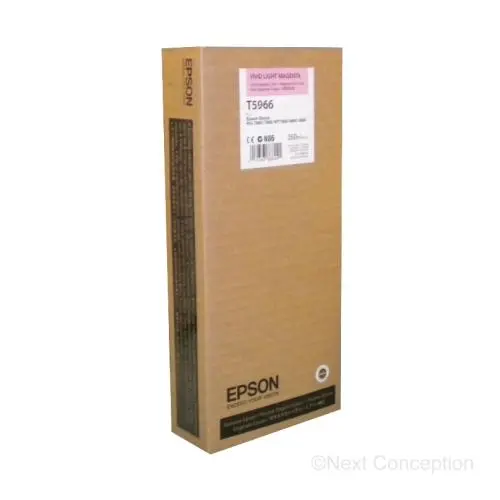 T596600 Epson Ultrachrome Hdr Vivid Light Magenta 350Ml, Sty 1