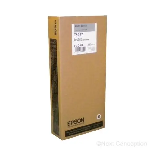 T596700 Epson Ultrachrome Hdr Light Black 350Ml, Stylus Pro 1