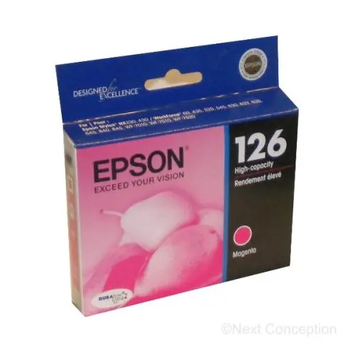 T126320s Epson Durabrite Ultra Ink Magenta, Workforce 60/52 1