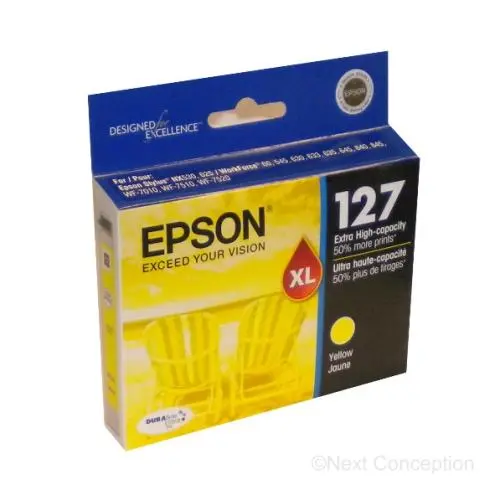 T127420s Epson Durabrite Ultra Ink Yellow, Extra Highcap. 1