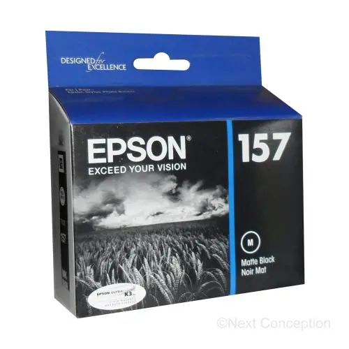 T157820 Epson Ultrachrome K3 Matte Black Ink Crt R3000 1