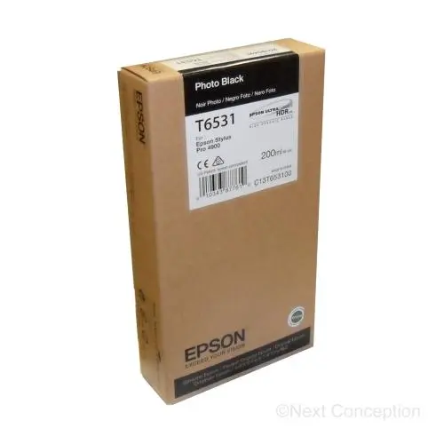 T653100 Epson Stylus Pro 4900 Photo Black 200Ml 1
