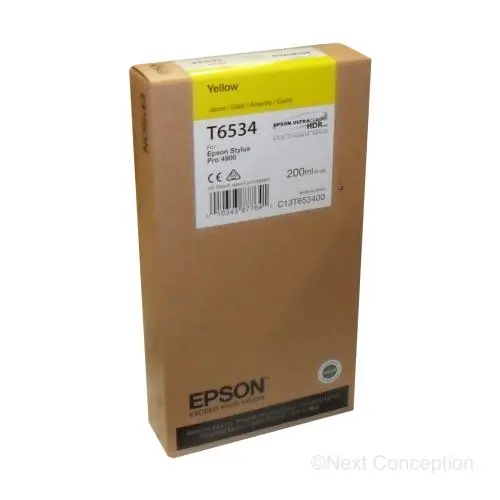 T653400 Epson Stylus Pro 4900 Yellow 200Ml 1