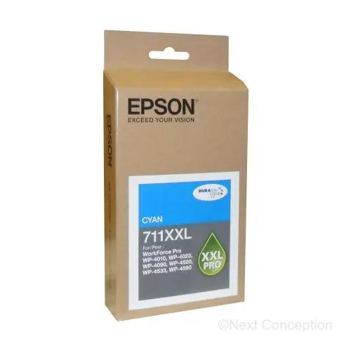 T711xxl220 Epson 711Xxl Cyan Ink Workforce Pro 4010/4090/402 1