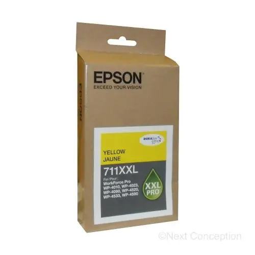 T711xxl420 Epson 711Xxl Yellow Ink Workforce Pro 4010/4090/4 1