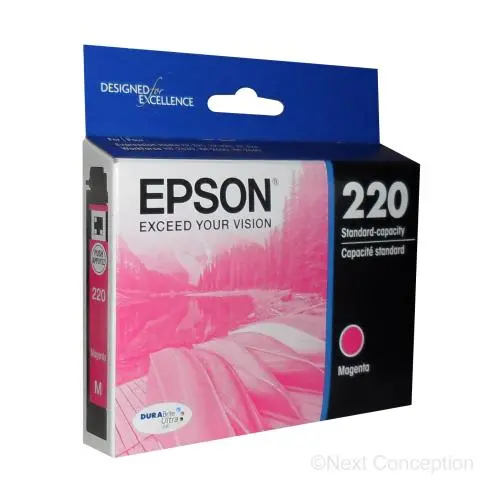 T220320s Epson Durabrite Ultra Magenta Ink Cartridge Std. 1