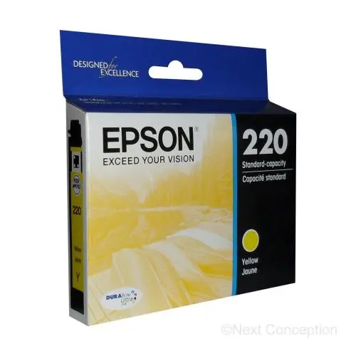 T220420s Epson Durabrite Ultra Yellow Ink Cartridge Std. Ca 1