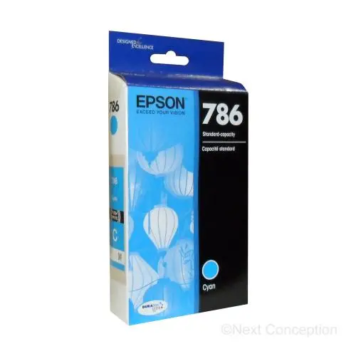 T786220s Epson Cyan Ink W/Sensormatic Wf4630/4640/5110/5190 1