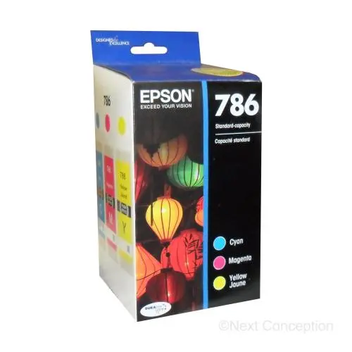 T786520s Epson C/M/Y Ink W/Sensormatic Wf4630/4640/5110/519 1