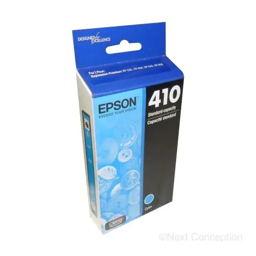 T410220s Epson 410 Cyan  Claria Premium Std. Capacity Ink X 1