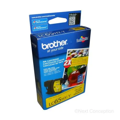 Lc65hyys Mfc5890cn/6490Cw High Yield Ink Cartridge Yellow 1
