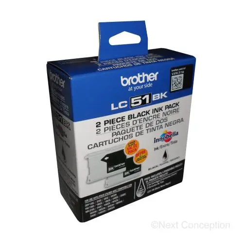 Lc512pks Ink Cartridge  Black ( 2 Packs ) 1